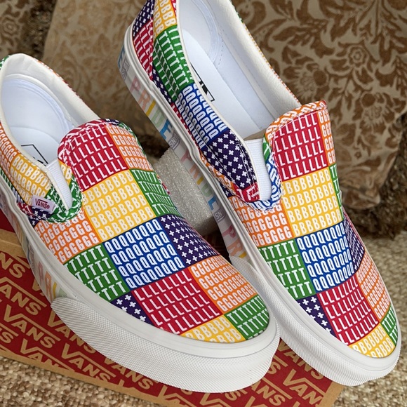 Vans Classic Slip On Pride Multi/True White WMNS - Picture 8 of 16